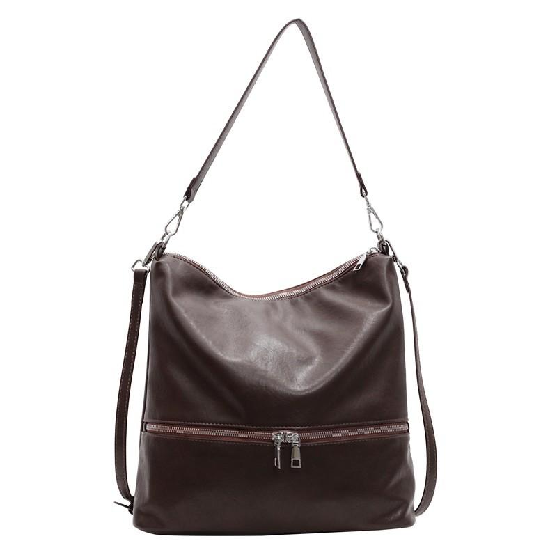 Lightweight Luxurious Winter Tote Bag For Women In Black And Coffee Perfect For Casual Outings