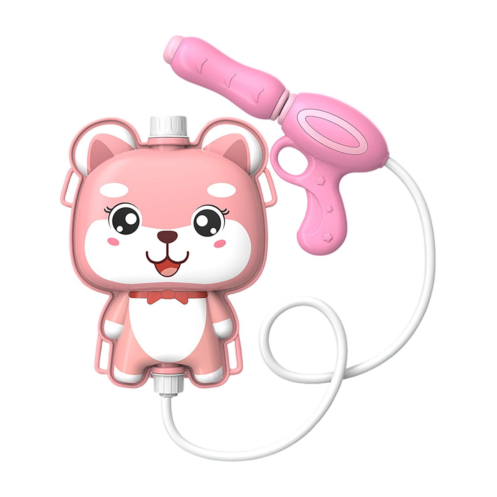 

Летний детский мультяшный рюкзак с распылителем для воды, пляжная водная игрушка для игр 1000 мл One Size