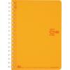 KOKUYO Soft Ring Dotted 80 Notebook, B-Ruled, A6, Sheets, Orange, SU-SV358BT-YR