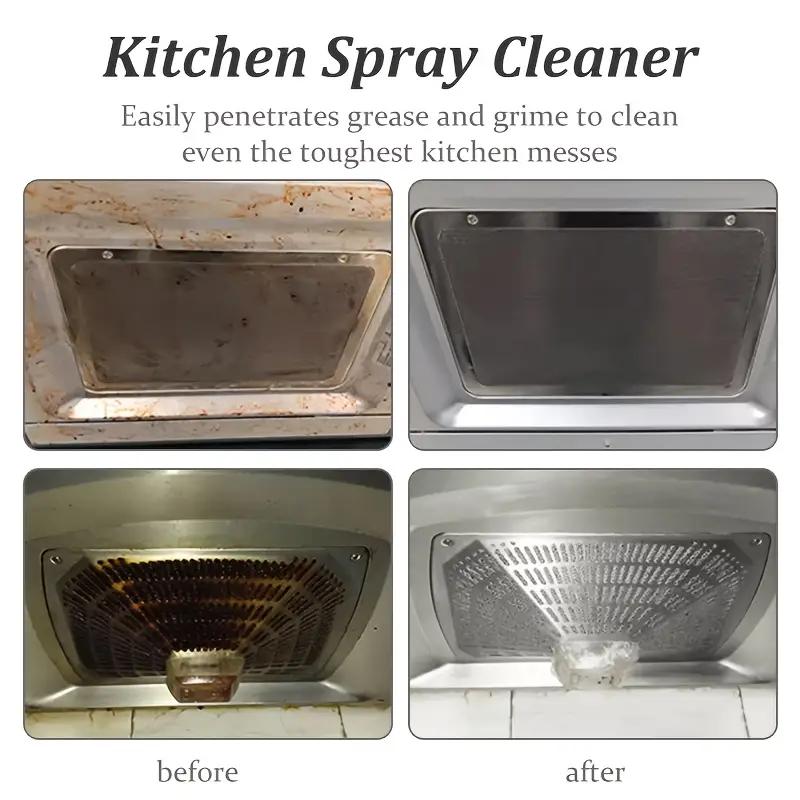 Multifunktionales Metallreinigungsspray - Mehrzweck-Küchenentfetter und Fettlöser für Autos, Motorräder, Wohnmobile