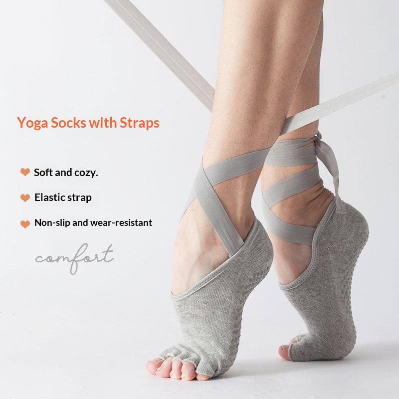 Drop Shipping Lace Ballet Dance Socks Non Slip Yoga Socks Anti Skid Soft Socks for Female Indoor Sports Daily Use
