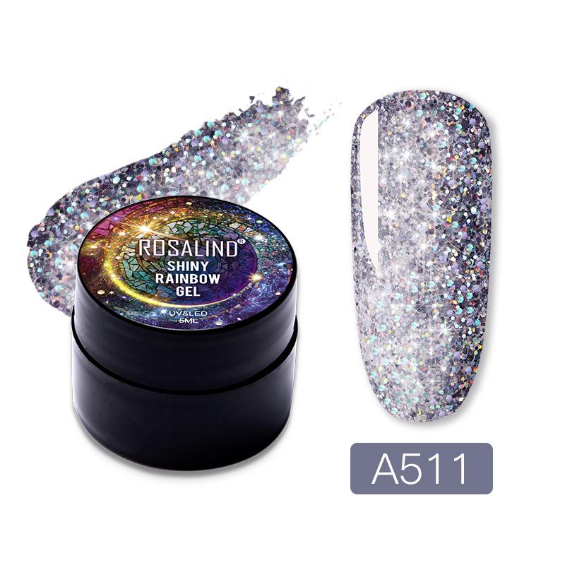 UV Nail Gel Polish Neon Rainbow Hybrid Varnish Platinum Gel Paint For Manicure