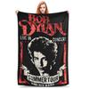 Bob Dylan Singer Folk Music Blanket Multi-size Super Soft and Warm  Throw Blankets for Sofa Couch and Bed