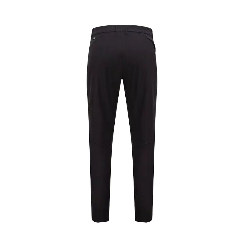 Asics Solid Color Mid Waist Sports Casual Pants Men Bottoms Black 2031F381-001