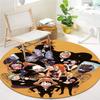 One Piece Round Area Rug Carpet Rug For Living Room Bedroom Sofa Playroom Decor Nonslip Floor Mat