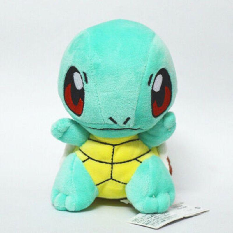 Go Eevee Pikachu Squirtle Plush Stuffed Toy Gifts Figure Version Tv