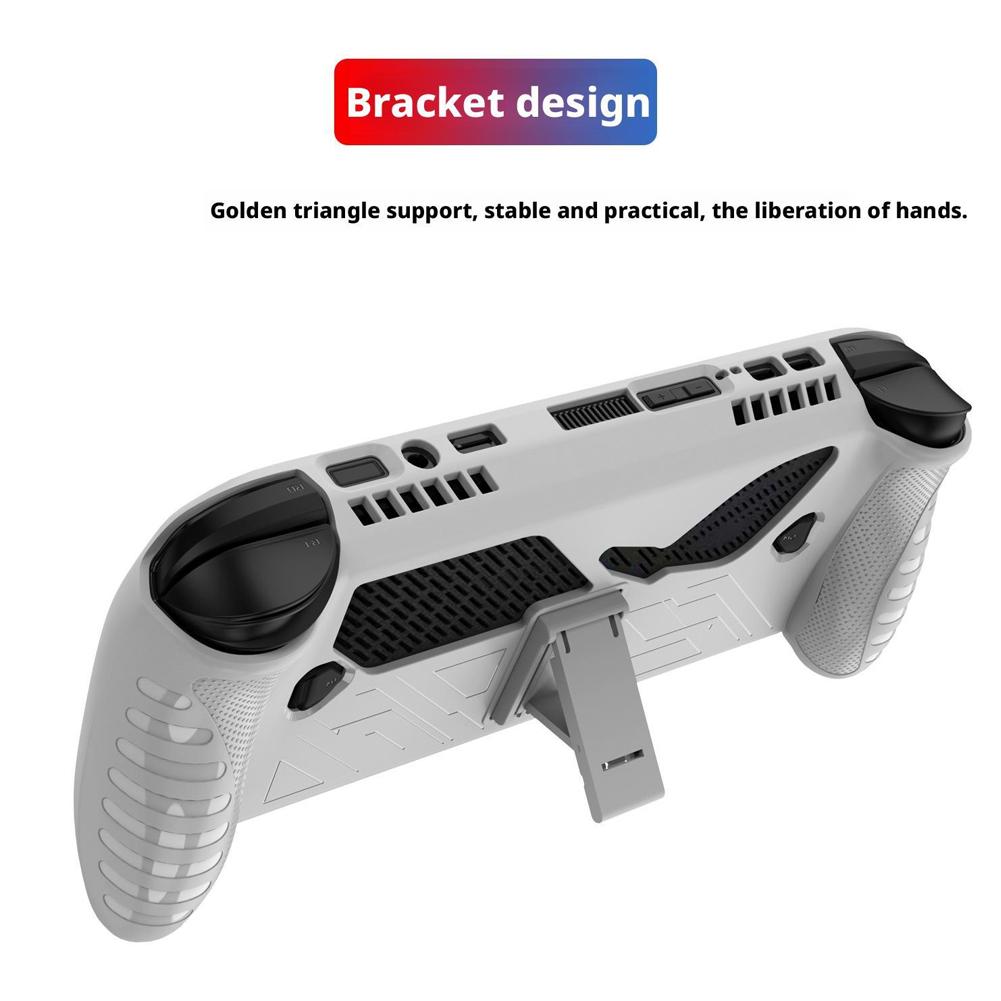 TPU Protective Case For ROG Ally X Handheld Console Cover With Bracket Shockproof Anti Drop Cover For ROG Ally X Console Game
