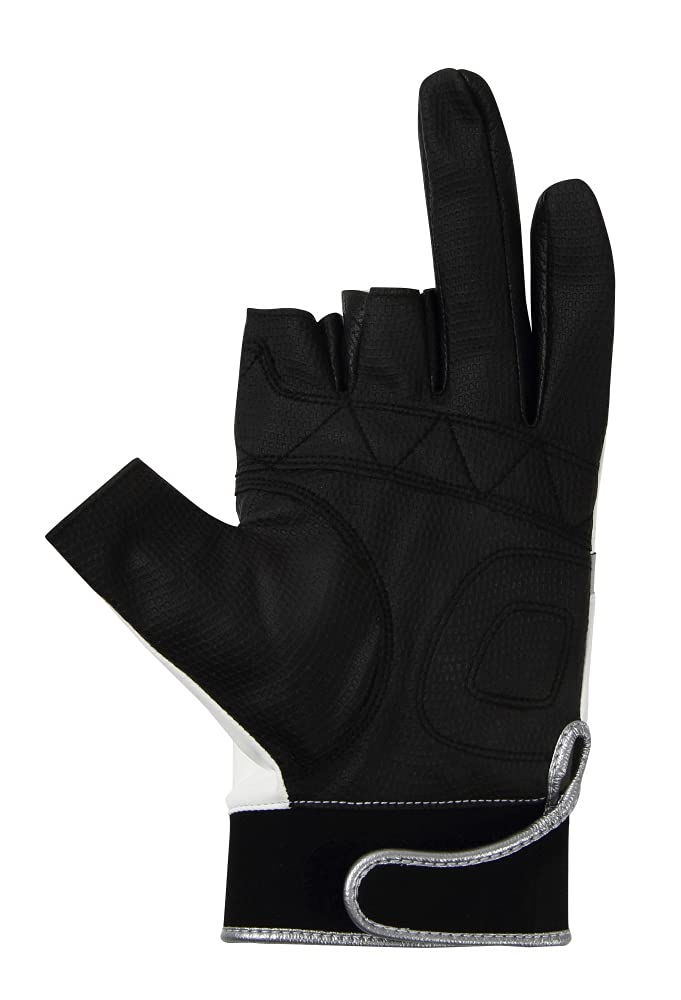 Marukyu Fishing Gloves TR-01 3-Cut L WhiteSilver