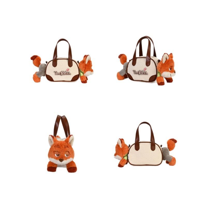 Zootopia Nick Wilde Plüschtier Handtasche - Niedlich und Großes Fassungsvermögen 0173 KTB