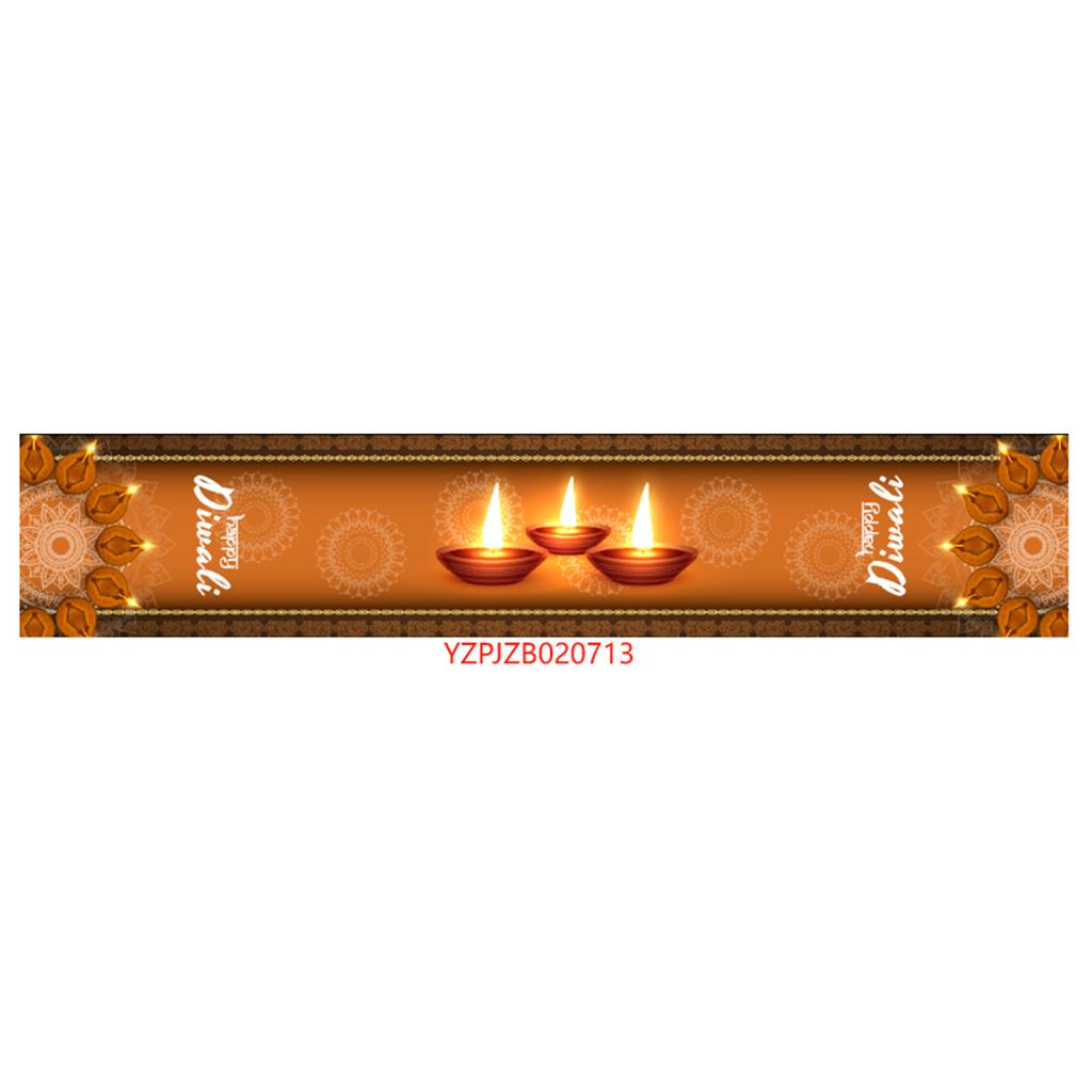 Diwali Theme Party Decoration Tablecloth Table Flag