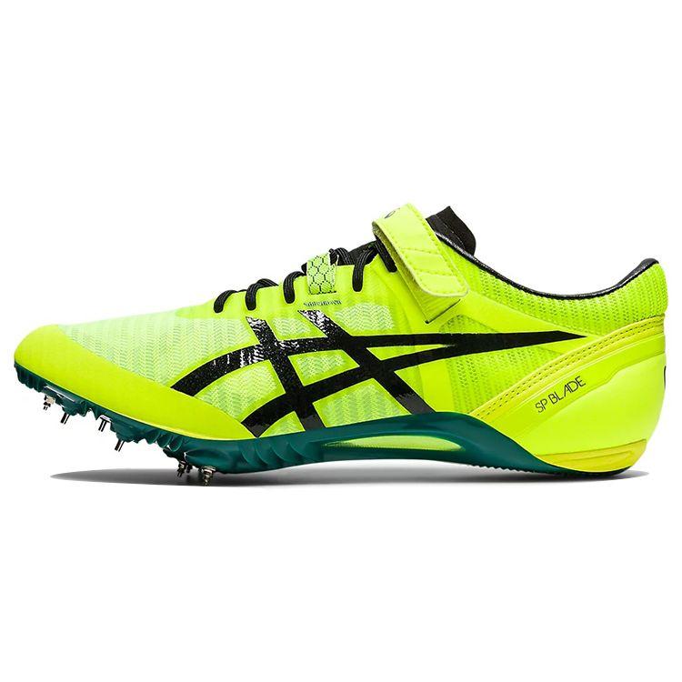 Asics Blade Professional Athletics Low Top Running Shoes Unisex Running Shoes Green Black 1093A137-750