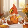 Thanksgiving Harvest Sunflower Scarecrow Plush Doll Decor