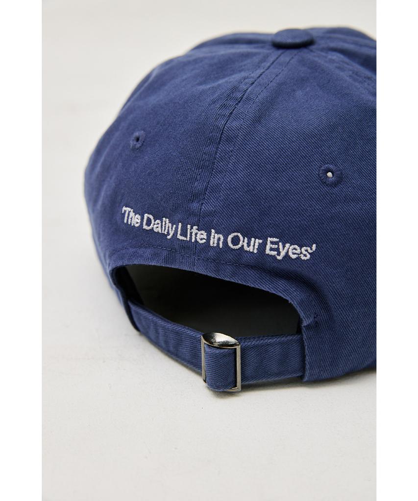 Haechinglum Logo Cap Washed French Blue