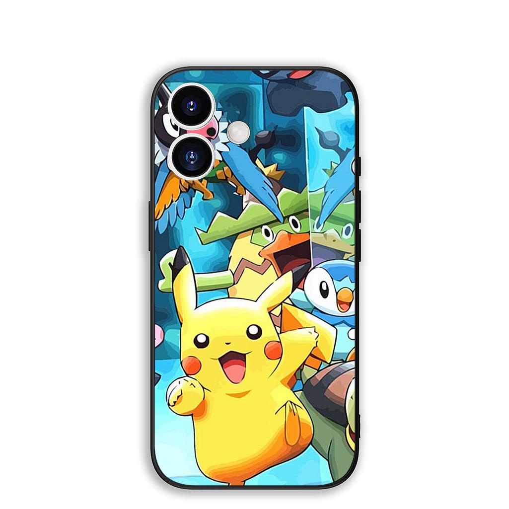 

Cover for Xiaomi Redmi Note 13 A3 14 Pro Plus 9T 14C 13C 13X 9C NFC + Pro+ 5G 4G Phone Case P-Pokemons GO Gengar P-Pikachus Redmi A3