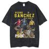 Pedro Sanchez Vintage Washed Cotton Tshirt Teen Classic Pop Culture Kawaii Korean Clothes Shirt Grunge Anime Y2k Graphic 80s