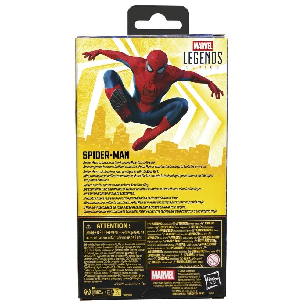 Hasbro MARVEL Legends Series Spider-Man, 'Brand New Day Spider-Man' Collection 15cm Action Figure Set G3487 (Authentic)