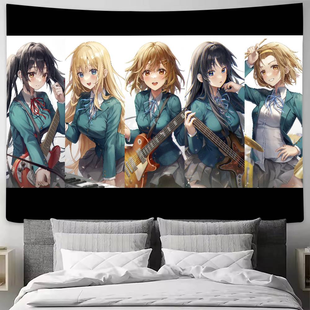 Cute Hot Girl Fashion Anime KKONS Tapestry Living Room Bedroom Gamer Room Decoration Large Luxury Tapestry