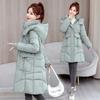 New Product, Winter, Korean Version, Women's, Medium Length, Down and Cotton Jacket, Slimming, Fashionable, Winter Cotton Jacket, Thick Coat