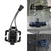 1Pc Tactical Wheel Clip Hiking Accessories Multifunction Hanging Buckle Shovel Clamp Axe Clamp Bracket Military Backpack Accessories