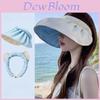 Sun Protection Foldable Shell Hat For Women With Wide Brim Summer Outdoor Uv Sun Hat