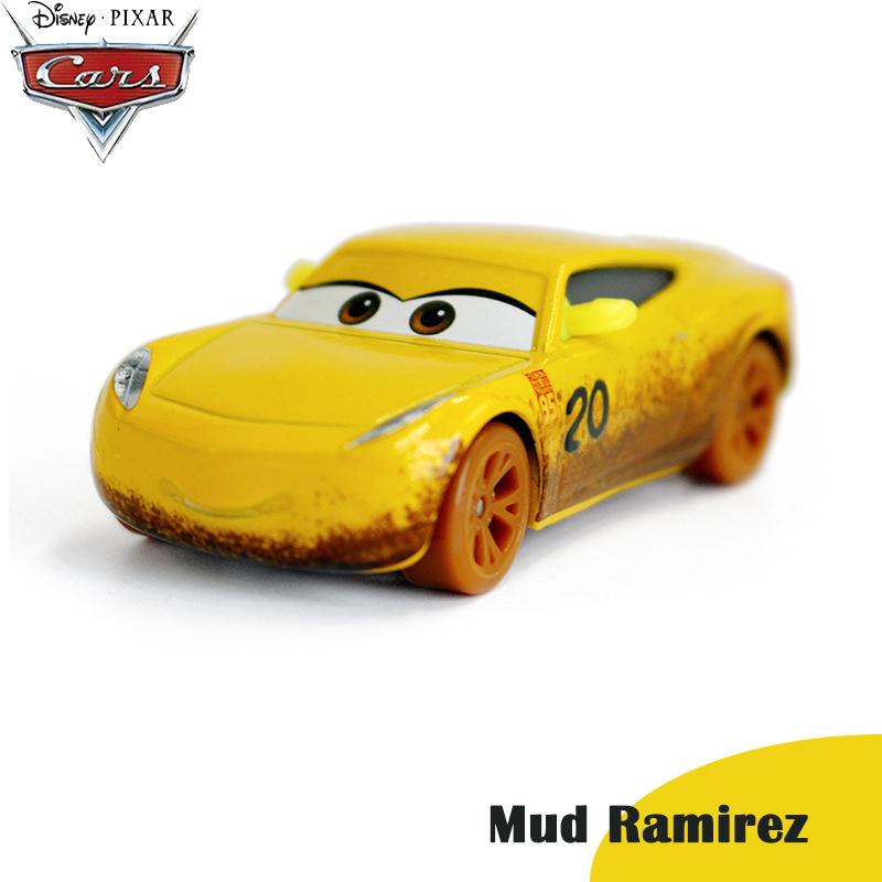 New Disney Pixar Cars 3 Lightning Mcqueen Ramirez Uncle' Mack Jackson Diecast Model Fine Toys Car Boy New Year Gift