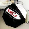 1PC Fulham F.C Printed Umbrella Folding Umbrella, Automatic Umbrella 8-Frame for Travel, Camping Fan Gifts Christmas Gifts
