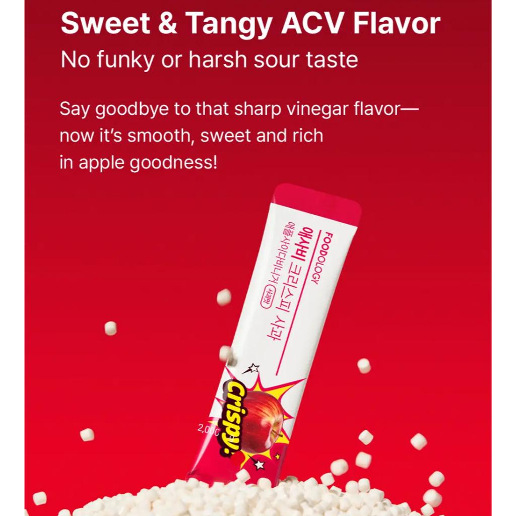 FOODOLOGY Elma Sirkesi Çıtır Şeker 3 Çeşit