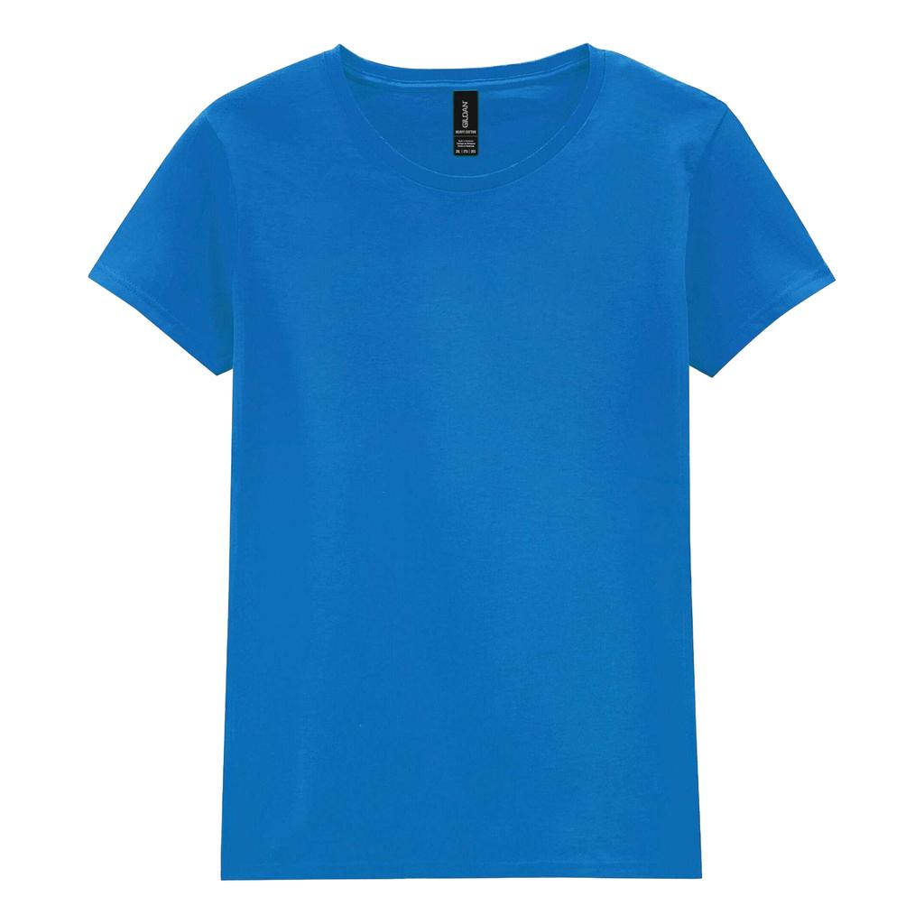 Gildan Ladies/Womens Heavy Cotton Missy Fit Short Sleeve T-Shirt