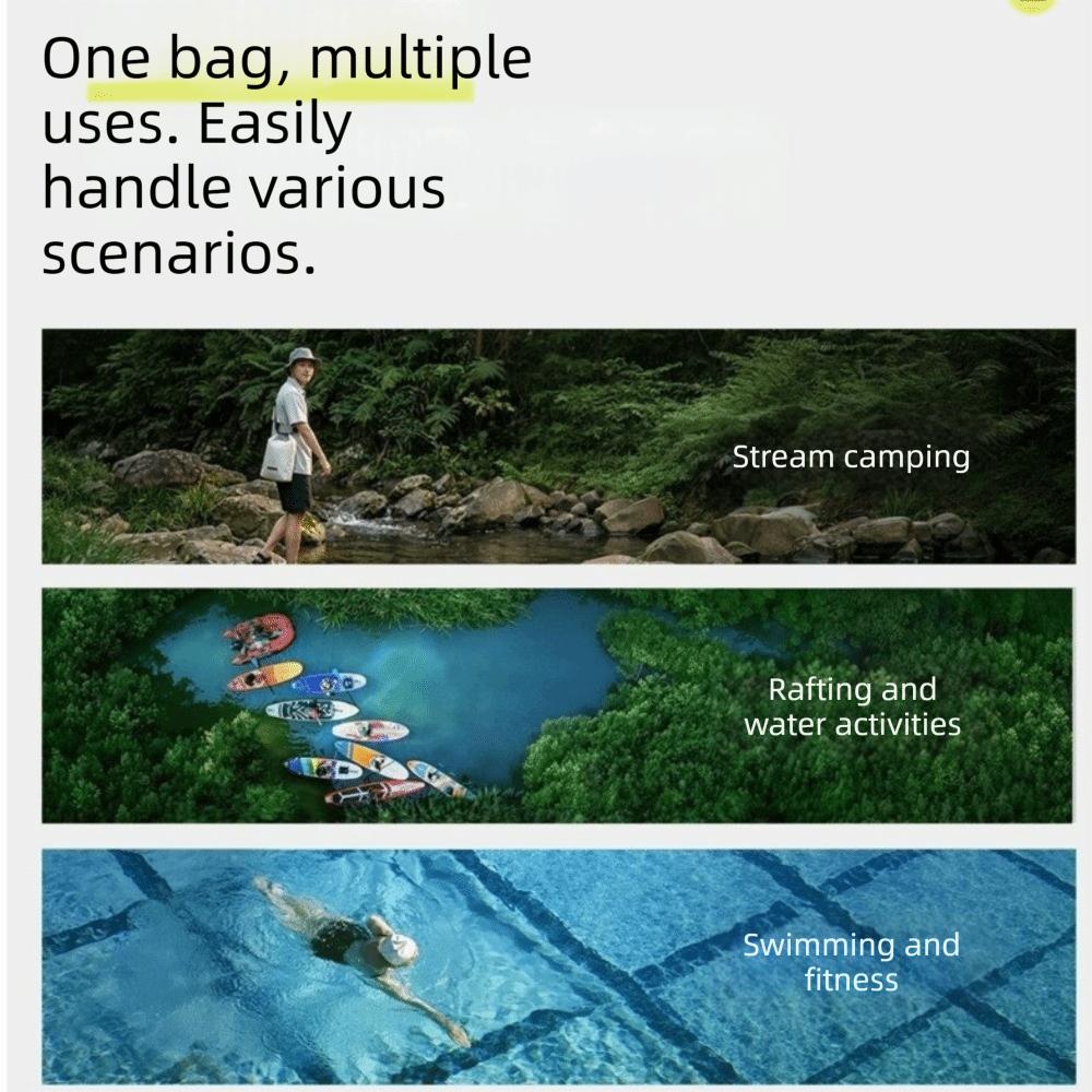 Large-Capacity Swimming Waterproof Bag Portable Travel Storage Bag Storage Bag Dry Bag Camping