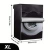 Washing Machine Cover, Durable Waterproof Fabric, Protects Front Load Washer Dryer