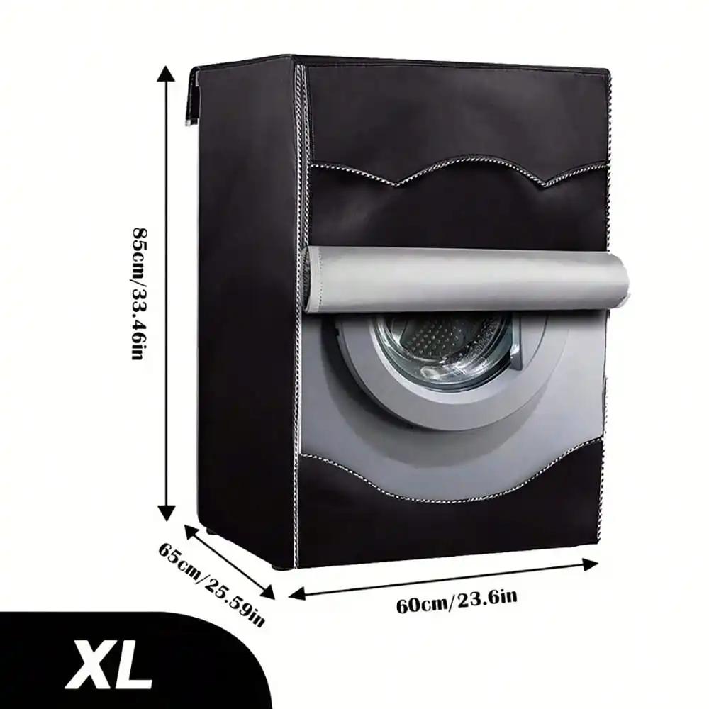Washing Machine Cover, Durable Waterproof Fabric, Protects Front Load Washer Dryer