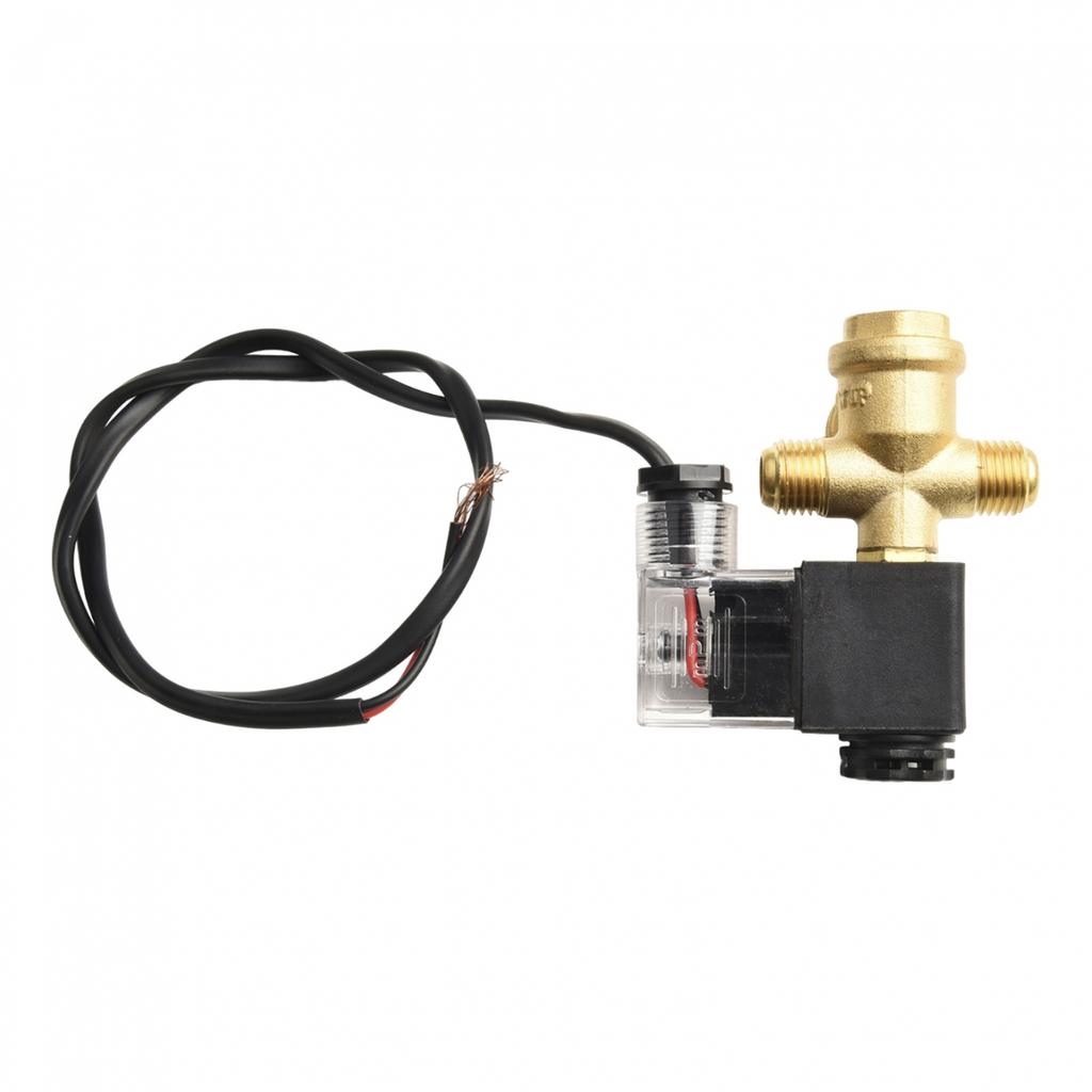 Compact Design Air Compressor Check Valve Solenoid Valve