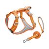 Shock-Absorbing Reflective Dog Harness with Double Handle for Large Breeds