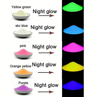 1 Confezione di Candela a Bassa Temperatura Polvere Luminosa ad Alta Luminosità Pigmento Luminoso Materiale di Riempimento con Contagocce per Candele Fai-da-Te