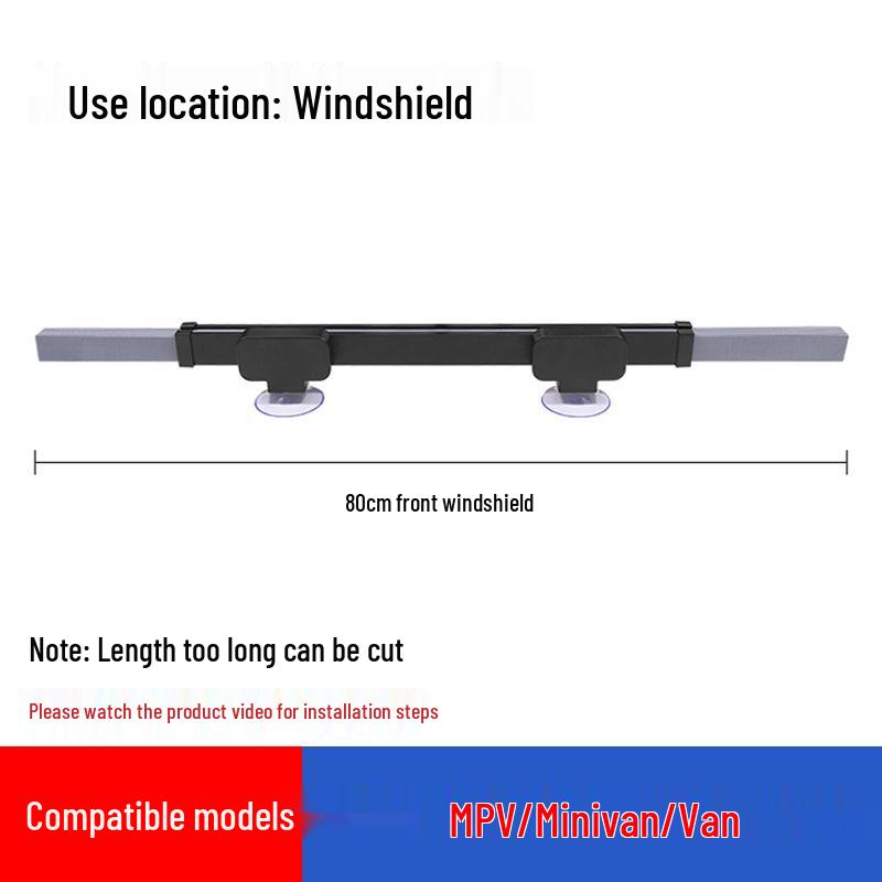 Retractable Car Windshield Sunshade Visor - Heat Insulation & UV Protection