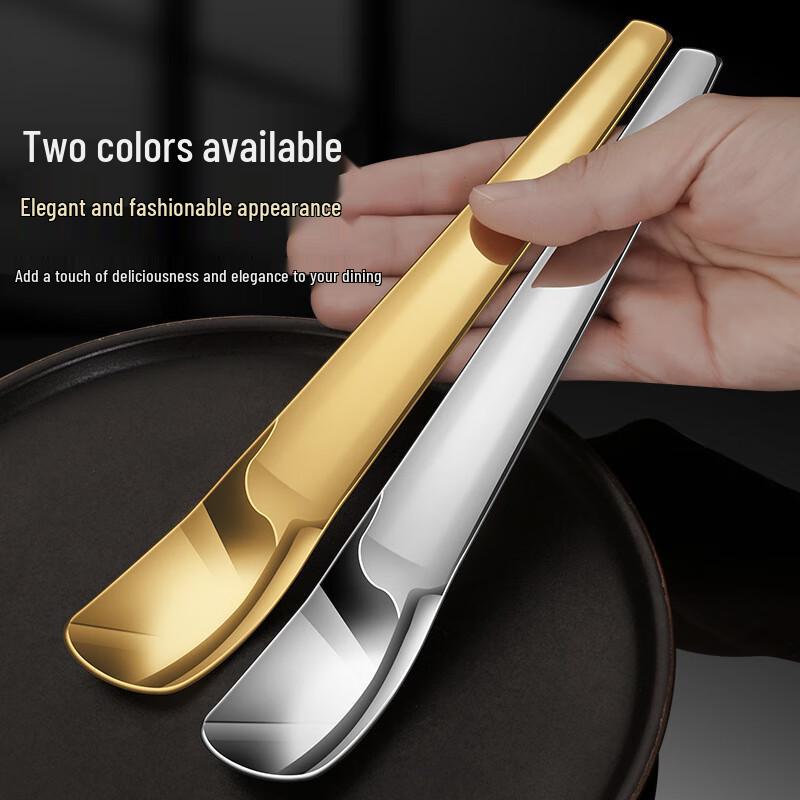 ZISIZ 304 Edelstahl Dessertlöffel Set