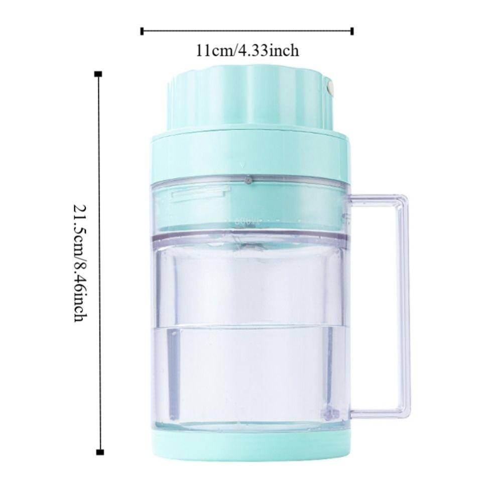 Double Layer Ice-cooled Juicer Cup USB Rechargeable Extract Juice Cup Cold Drink Cup Cooling