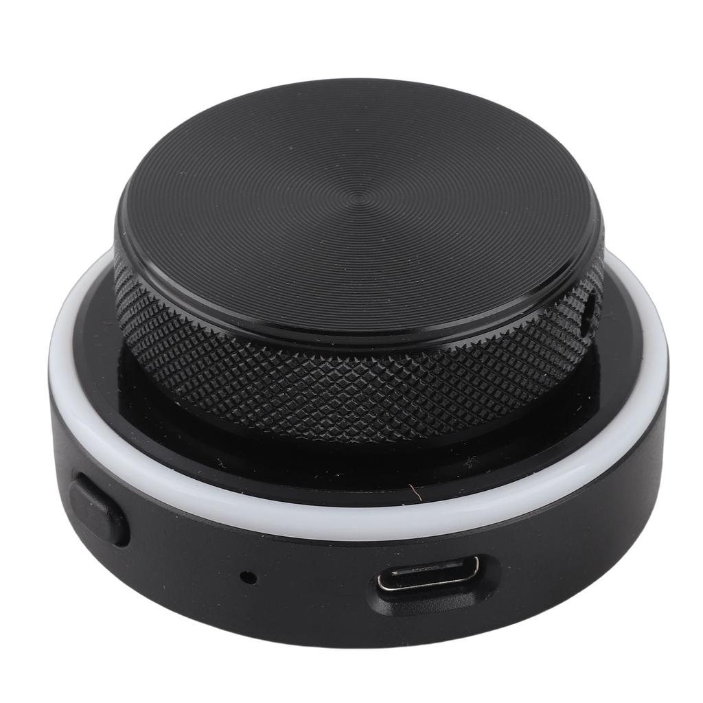Customizable Knob Controller 2.4G BT USB C Connection Volume Control Knob with RGB Light for PC Phone Tablet Laptop
