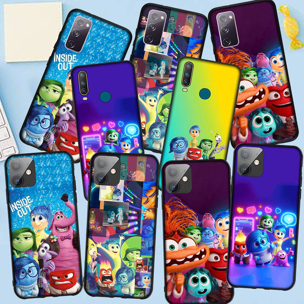 Phone Case for Samsung Galaxy S25 S24 S23 A16 A06 iPhone 16 15 Xiaomi Redmi Note 14 13 12 16E X 11 Pro Max OPPO Moto Huawei Joy Inside Anime Out Cover