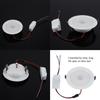 9w Round 18LED Infrared Sensor Downlight Human Body Induction Ceiling Light (cold White Light)