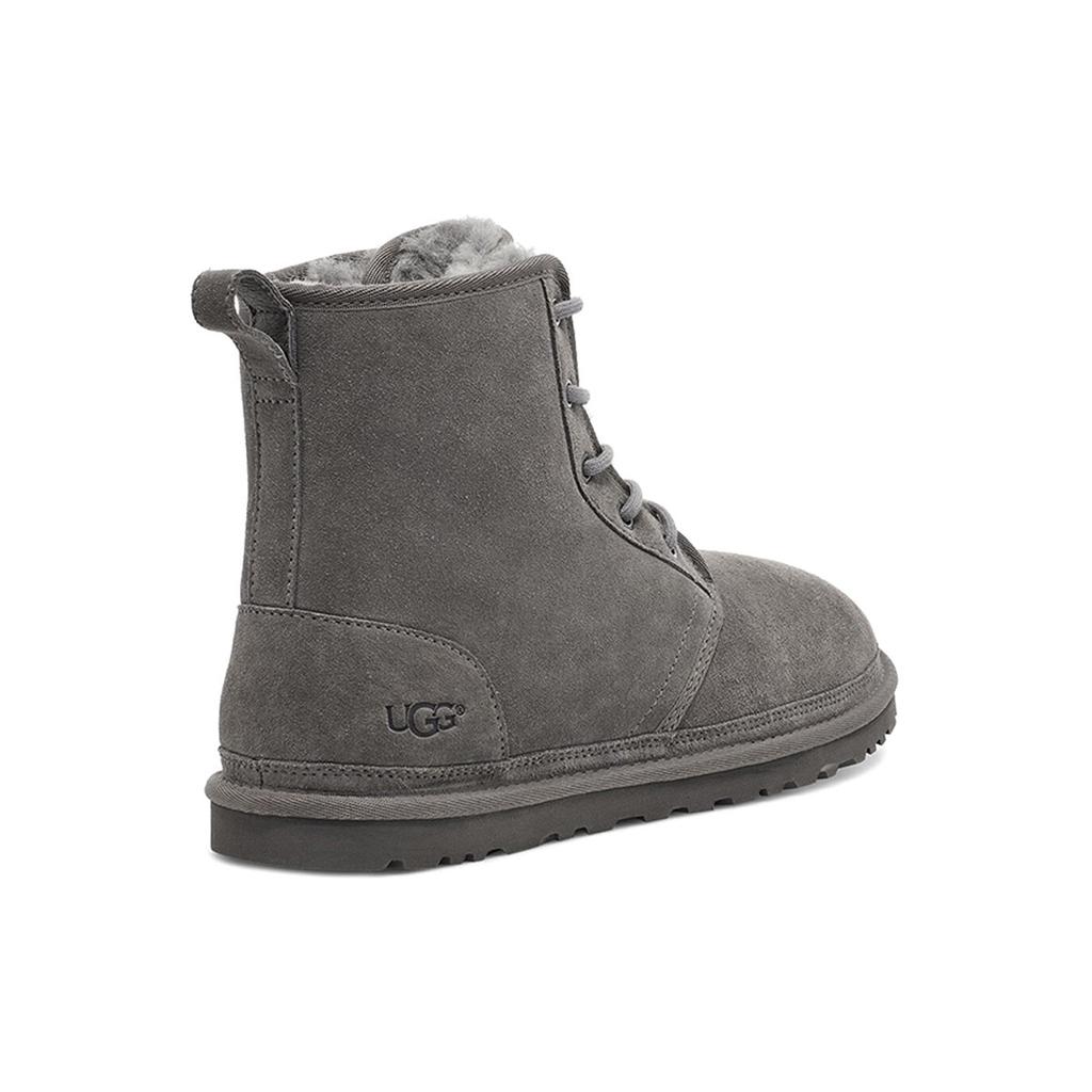 UGG Harkley Fleece Lined Snow Boots Gray 1016472-CHRC