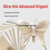 Large Square Kraft Paper for Origami: Durable Thin Handmade Paper for Student Projects, Thousand Paper Cranes, Dinosaurs, and Insects.