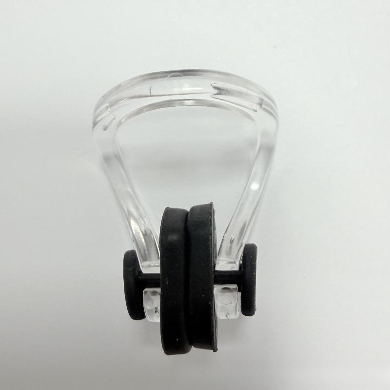Nose Clip Swimming Equipment Waterproof Silicone Anti Slip Training Anti Choking Water Equipment чёрный
