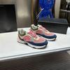 Scarpe donna nuove platform rialzate in pelle scarpe bianche in pelle e mesh scarpe sportive versatili donna