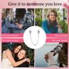 Authentic Original Charm Bead Components Copper Metal Retro Geometric Secure Safety Chain Bead Components Compatible With Charm Bead Components Plata