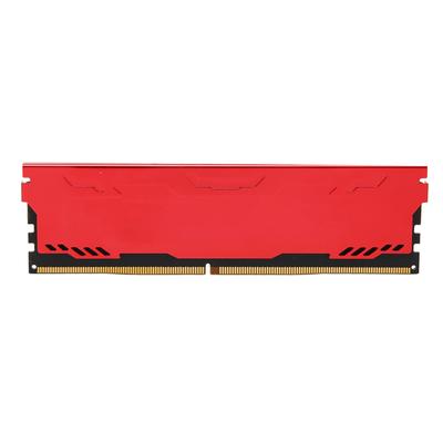 Desktopový paměťový modul Červený DDR4 2666MHz Šířka pásma 21300 Hliníková slitina Herní RAM pro Upgrade Počítačové Skříně