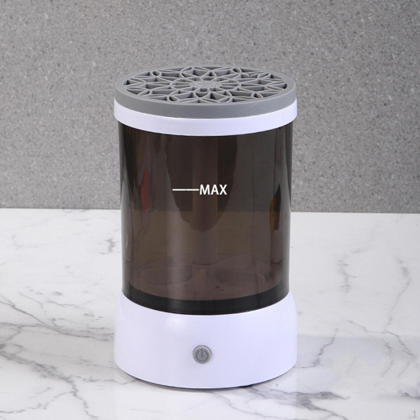 

Электрический очиститель кистей для макияжа, блендер, автоматический инструмент для работы серый