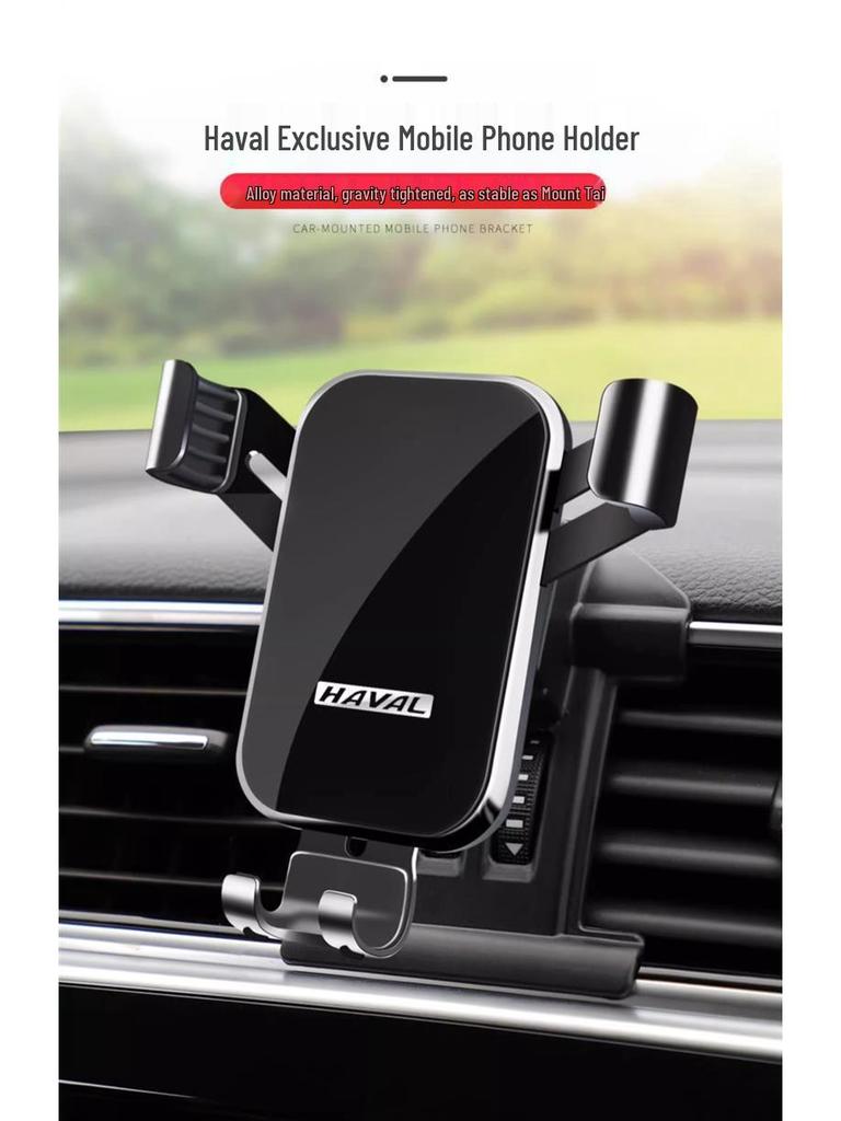 Haval Multi-Model Car Phone Navigation Holder: M6 Plus, Big Dog, H9, Red Hare, F5 First Love, H2, Divine Beast, Harler, H4