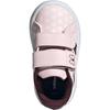 Adidas Disney X  Grand Court Comfortable Simple Versatile Fashion Low-Top Walking Shoes Baby Shoes Pink JR8131