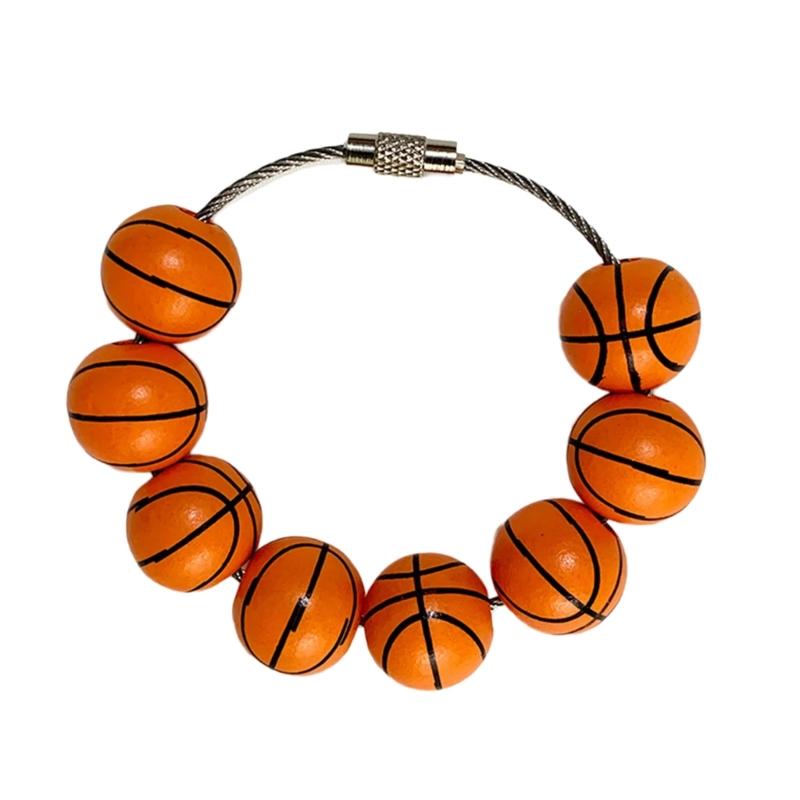 Baseball Shaped Sports Pendant Accessory Attractive Baseball Bag Embellishment Elegant Bag Hanging Ornament for Parties